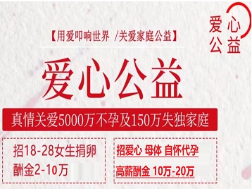 吴堡捐卵助孕生子 爱心志愿者招募